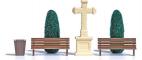 Busch THUYAS+CRUCIFIS PIERRE